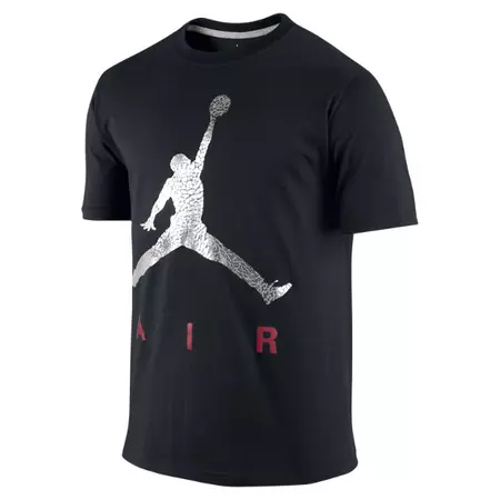 Jordan Camiseta Jumpman Air Tee (010/negro/plata/rojo)