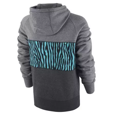 Sudadera Capucha Lebron Safari PRT (091/gris/azul/antracita)