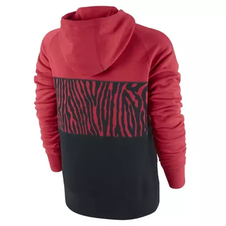Sudadera Capucha Lebron Safari PRT (657/rojo/negro)