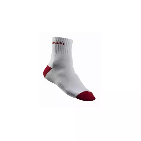 Calcetines And1 Trey Quarter Pack 3 (blanco/rojo)