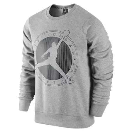 Jordan Sudadera Flight Club Graphic Crew (063/gris)