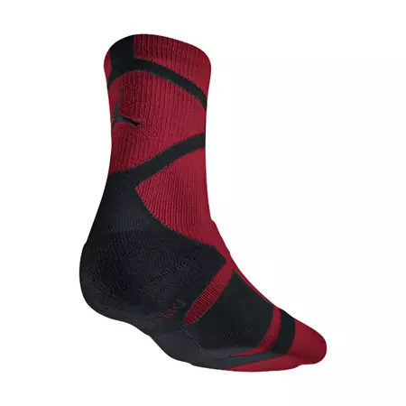 Jordan Calcetines Jupman Dri Fit Crew Basket (695/rojo/negro)