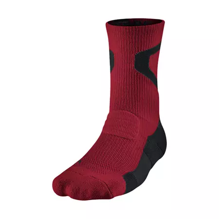 Jordan Calcetines Jupman Dri Fit Crew Basket (695/rojo/negro)
