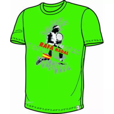 Nike Camiseta Tennis Cotton Graphic Niño (verde)