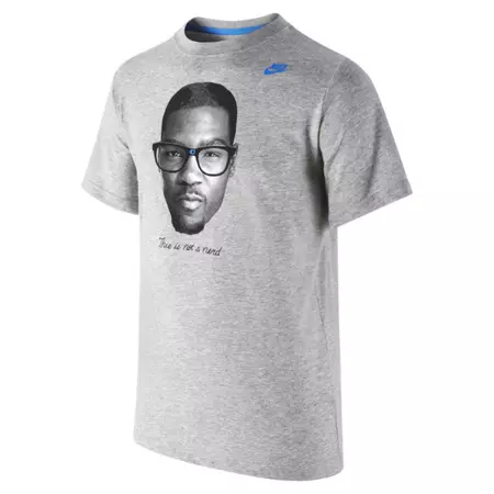 KD Not a Nerd TD Camiseta Niño (063/gris/azul)