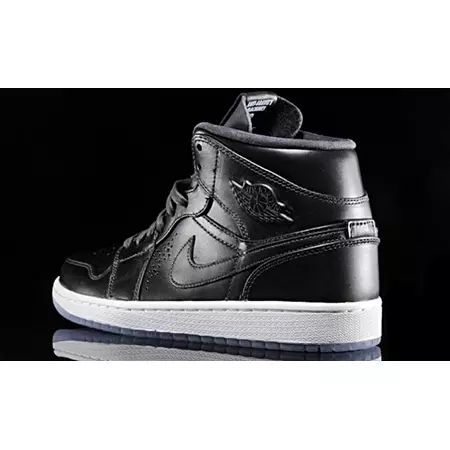 Air Jordan 1 Mid Nouveau "Black Ice" (003/antracita/blanco)