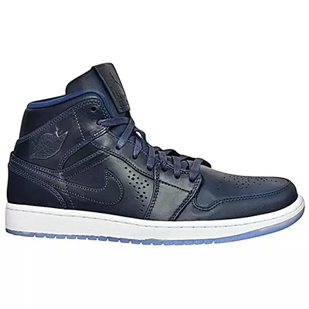 Air Jordan 1 Mid Nouveau "Navy" (401/navy/blanco)
