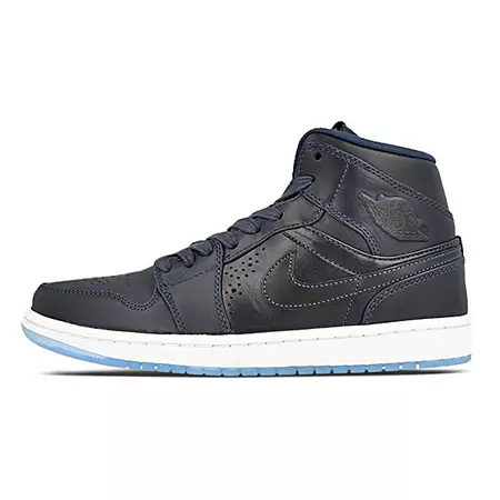 Air Jordan 1 Mid Nouveau "Navy" (401/navy/blanco)