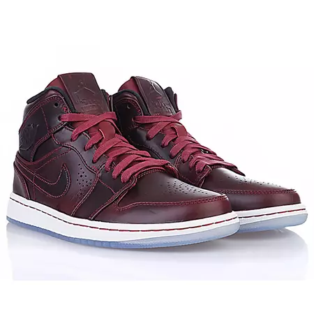 Air Jordan 1 Mid Nouveau "Bordeaux" (601/timred/negro/blanco)