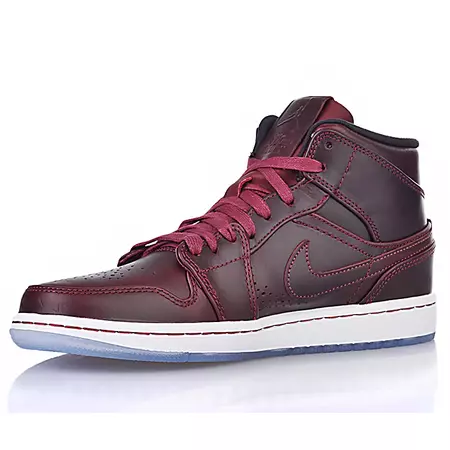 Air Jordan 1 Mid Nouveau "Bordeaux" (601/timred/negro/blanco)
