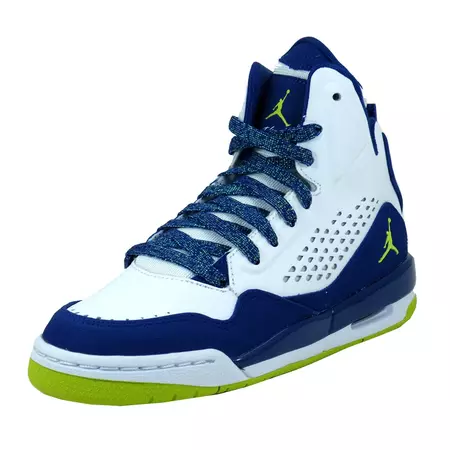 Jordan SC-3 GG Niño "WhiteVolt" (108/blanco/azul/volt)