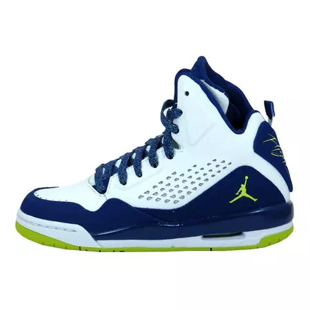 Jordan SC-3 GG Niño "WhiteVolt" (108/blanco/azul/volt)