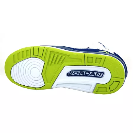 Jordan SC-3 GG Niño "WhiteVolt" (108/blanco/azul/volt)