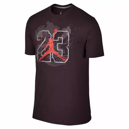 Jordan Camiseta AJXIII Pixel (634/burdeos/infrarrojo23)