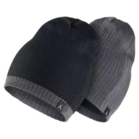 Jordan Reversible Beanie (013/negro/gris)