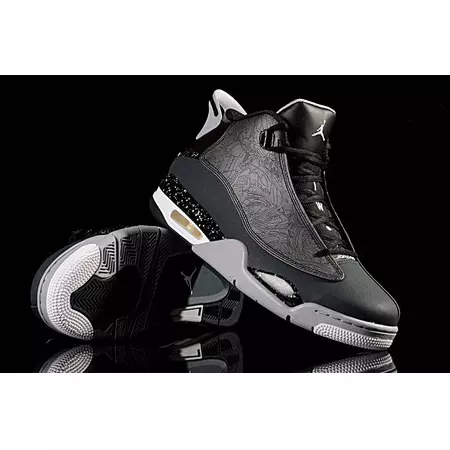 Air Jordan Dub Zero "Laser Night" (004/negro/charcoal/gris)