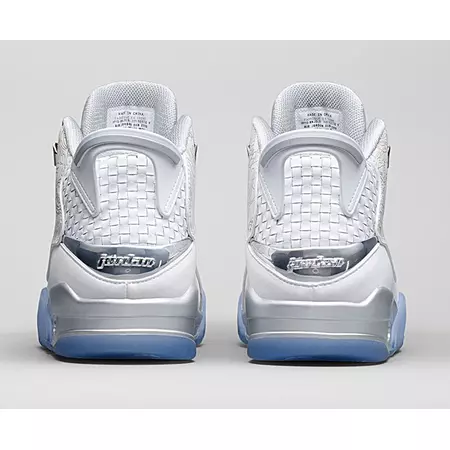 Air Jordan Dub Zero Laser "White" (100/blanco/gris metálic)