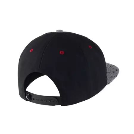 Air Jordan Stencil Snapback (010/negro/grey/white/red)