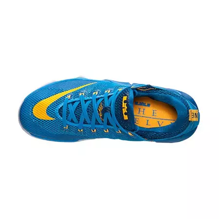 Lebron XII Low "Entourage" (484/photo blue/gold/gym bl)