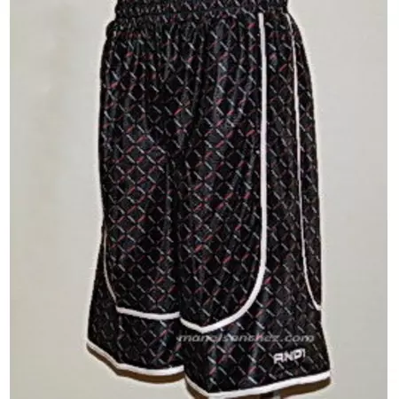 And 1 Short Basket Bulret (negro)