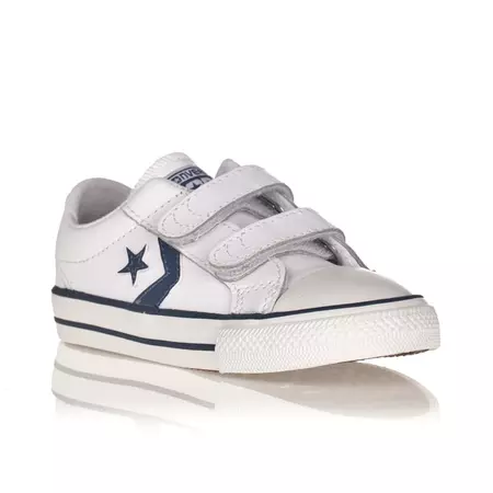 Converse All Star Player 2V OX Bebé (111/blanco/marino)