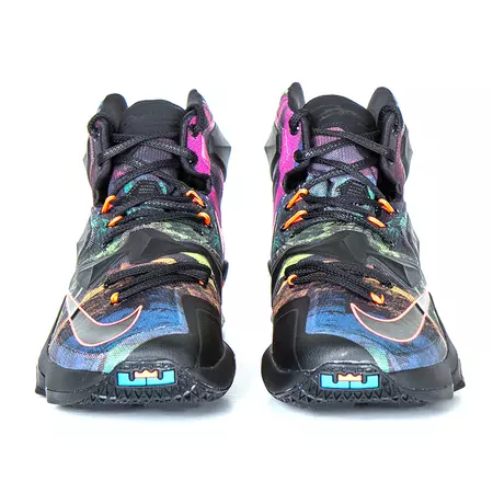 Lebron XIII "The Akronite Philosophy" (008/black/orange/blue lagoon)