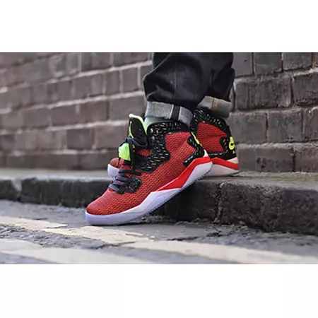Air Jordan Spike Forty BG Niño "Red" (605)