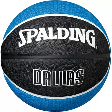 Balón Spalding NBA Team Dallas Mavericks (T7/royal/negro)