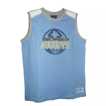 Champion Camiseta Niño S/M Denver Nuggets (celeste)