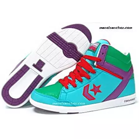 Converse Lady Wapon 86 Hi (turquesa)