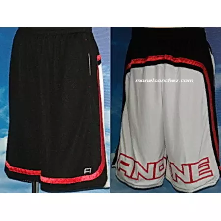 And 1 Short Blazer  (negro/bl/rojo)