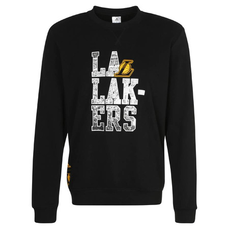 Adidas Sudadera NBA Graphic L.A Lakers (negro)