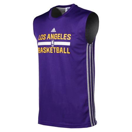 Adidas NBA Camiseta Niño L.A Lakers Winter Hoops Rev (purpura/gris)