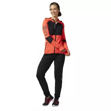 Reebok Chándal TS OS KNIT TRAINING (negro/naranja)