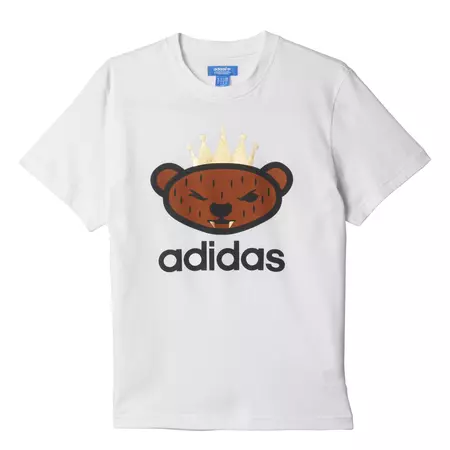 Adidas Originals Camiseta Bear  Logo By Nigo (blanco)