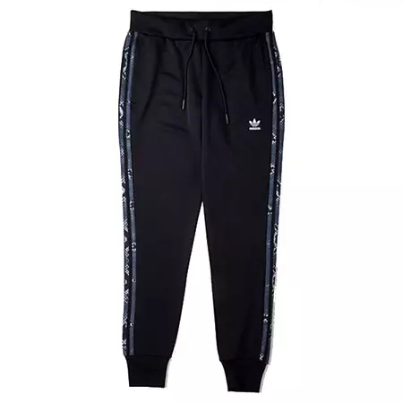 Adidas Originals Pantalón Mujer Flock TP "Black Snake" (negro)