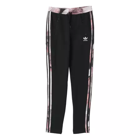 Adidas Originals Junior Pantalón All Over Print Flower Fleece (negro)