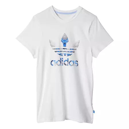 Adidas Originals Junior Camiseta Superstar Jungle (blanco/multicolor)
