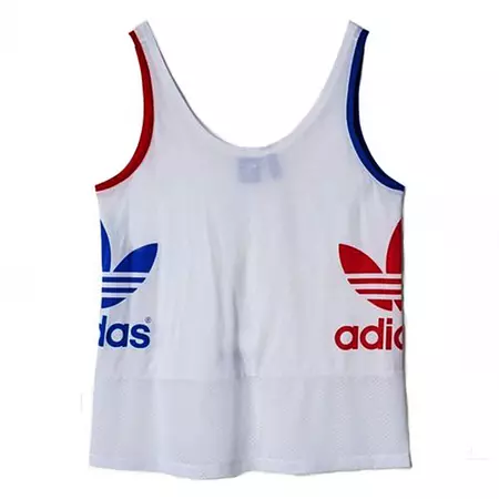 Adidas Originals Camiseta Tirantes "L.A" (blanco/rojo/azul)