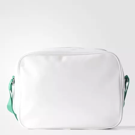 Adidas Originals Bolso Airliner Perforated (blanco/verde)