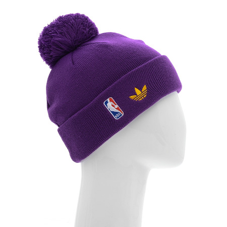 Adidas NBA Beanie L.A Lakers (purpura/amarillo)