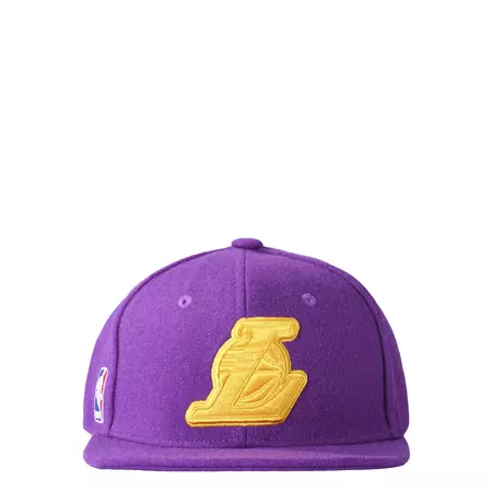 Adidas Originals Gorra NBA LA Lakers Snap-Back (purpura/amarillo)
