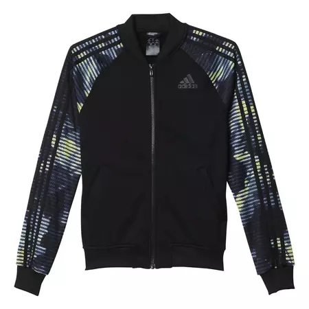 Adidas Chaqueta Mujer Tracktop Training Climalite (negra)