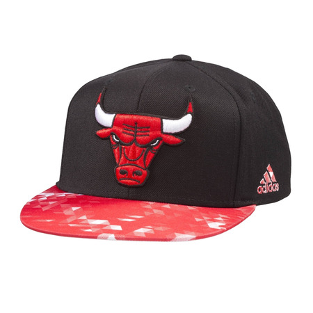 Adidas NBA Gorra Chicago Bulls winter hoops (negro/rojo)