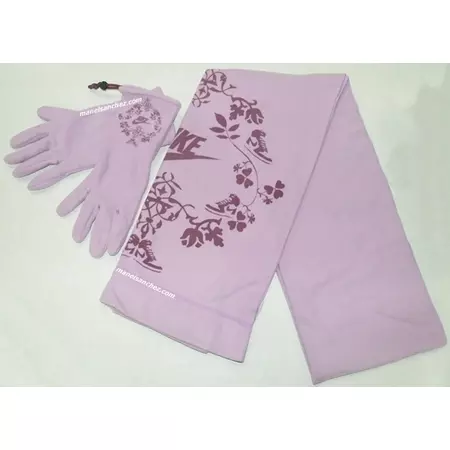 NIke Metro Youth Fleece Scarft Gloves (violeta/purpura)