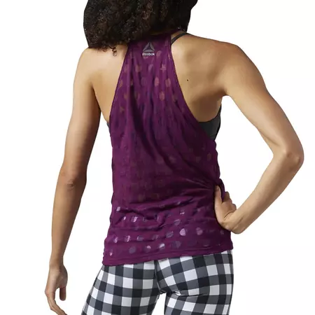 Reebok Camiseta S/M Yoga Star (orquidea)