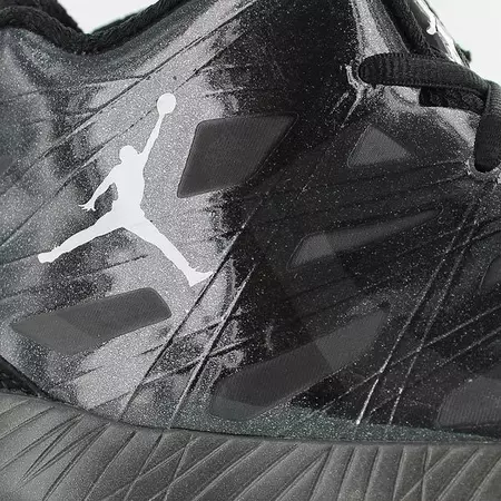 Air Jordan 2012 Lite (001/negro brillo/blanco/negro)