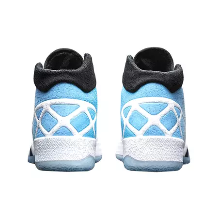 Air Jordan XXX "UNC Westbrook" (107/white/black/blue)