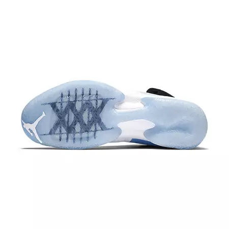 Air Jordan XXX "UNC Westbrook" (107/white/black/blue)