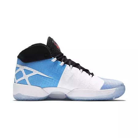 Air Jordan XXX "UNC Westbrook" (107/white/black/blue)